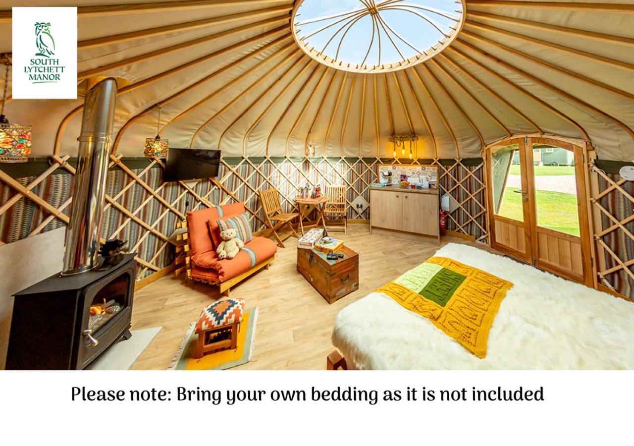 Glamping At South Lytchett Manor Hotell Poole Exteriör bild