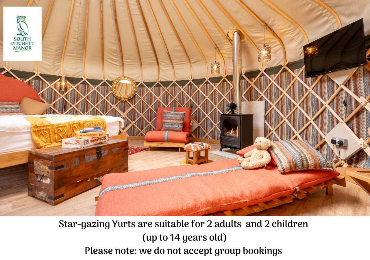 Glamping At South Lytchett Manor Hotell Poole Exteriör bild